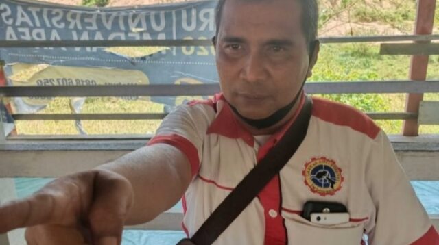 Ketua Ormas DPC Laskar Anti Korupsi Indonesia (LAKI) Aceh Timur, Saiful