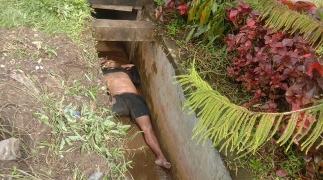 Mr X, korban tewas di dalam Parit tanpa Identitas