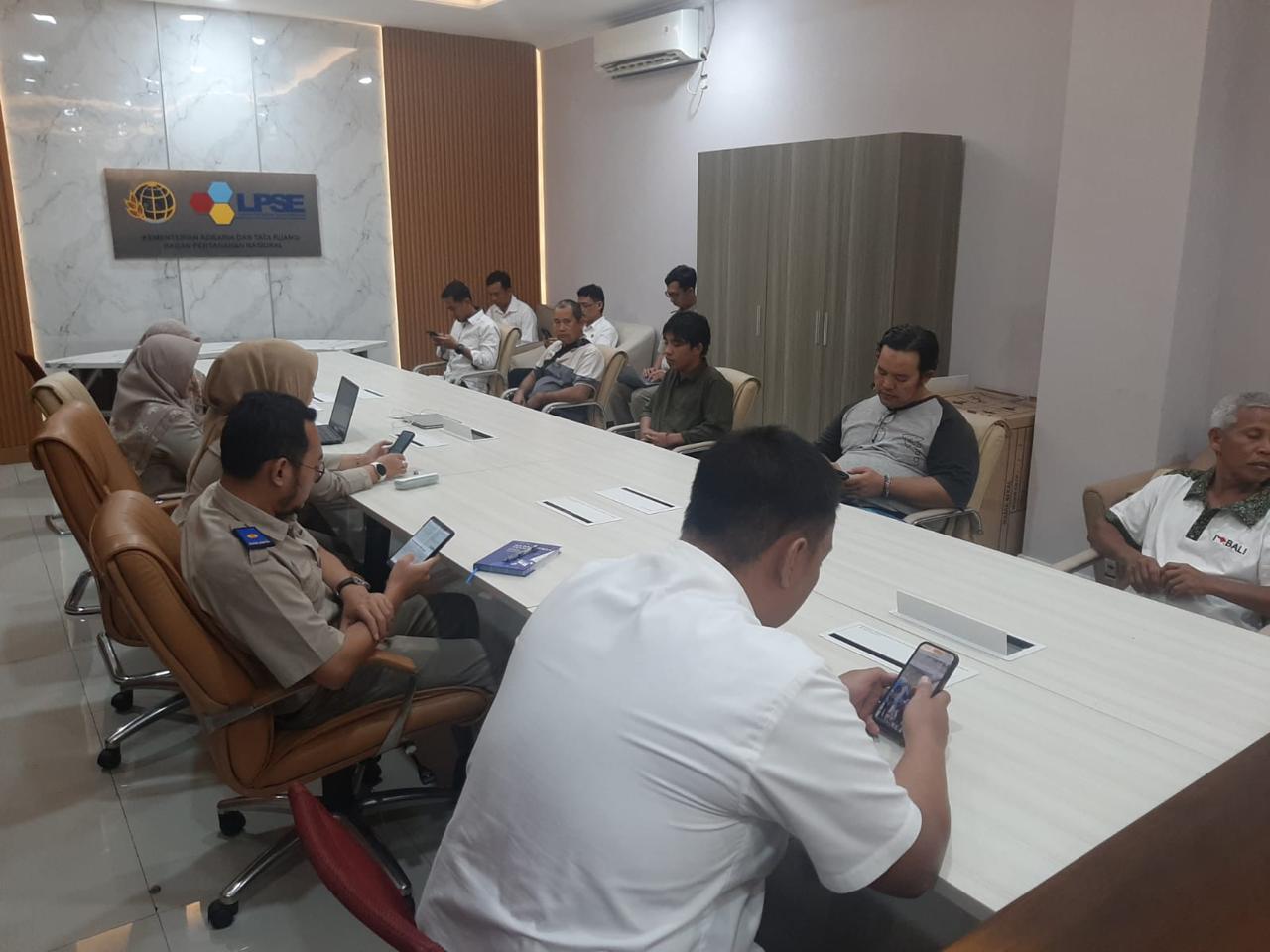Audiensi bersama Kementerian ATR/BPN