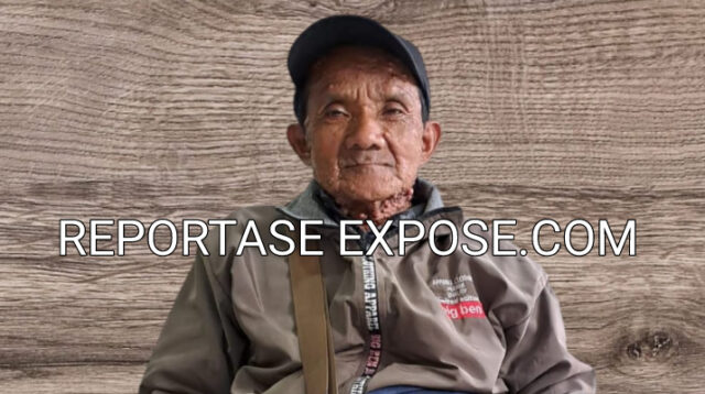 Kepala Adat Kampung Tutung Kecamatan Linggang Bigung, Yohanes menyoroti dampak negatif terhadap infrastruktur, khususnya jalan menuju tempat wisata yang kini rusak akibat penggunaan alat berat oleh para penambang illegal, Senin (24/2/2025), Penulis : Johansyah.