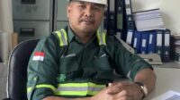 Kepala Teknik Tambang (KTT) PT MBL, Wesly Siregar, ST., MT, angkat bicara terkait tudingan perusahaan halang-halangi tim Pansus DPRD masuk area pertambangan, Penulis: Johansyah, Sabtu (5/7/2025)