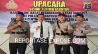 Keterangan foto: Tiga dari kiri, Kasat Narkoba Polres Kutai Barat yang baru, AKP Deky Jonathan Sasiang, Kamis, (4/12/2025) Penulis: Johansyah