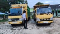 Dua truk hasil tangkapan Polhut Kehutanan diserahkan ke KPHP Damai di Melak