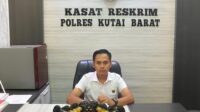 Kasat Reskrim Polres Kutai Barat, AKP Khairul Umam, S.Tr.K., S.I.K., M.H