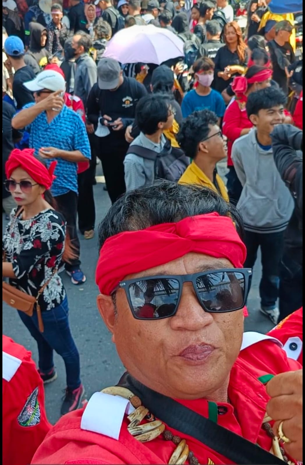 Ketua DPC Gerbang Dayak Kutai Barat, Kaderudin, S.Pd
