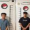 Dua terduga pelaku tindak pidana peredaran narkotika jenis sabu saat diamankan Satresnarkoba Polres Kutai Barat beserta barang bukti hasil pengungkapan kasus di wilayah Kecamatan Melak, Selasa (05/05/2026).