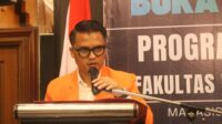 Keterangan foto: Akademisi sekaligus praktisi hukum pidana dari Universitas Balikpapan, Rinto, menegaskan bahwa pemanenan buah kelapa sawit tanpa izin tetap dapat dipidana, Jumat (29/5/2026). Penulis: Johansyah