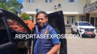 Kanit Tipikor Polres Kubar, Aiptu M. Daud membenarkan adanya penggeledahan di Kantor BPBD Kutai Barat, Selasa (9/6/2026) Penulis: Johansyah