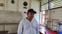 Kepala Desa Jerang Melayu, Kurdiansyah melakukan Sidak di SDN 011 Muara Pahu