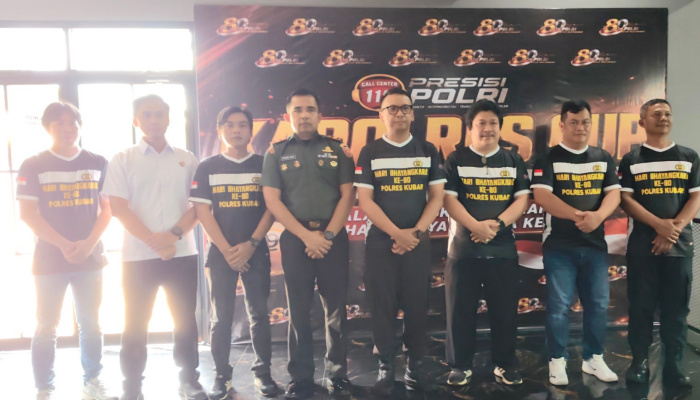 Kapolres Kutai Barat, AKBP Boney Wahyu Wicaksono, saat menghadiri pembukaan Turnamen Biliar Kapolres Cup 9 Ball. AKBP Boney menegaskan bahwa Polri terus berupaya menjadi katalisator bagi kemajuan kualitas SDM di Kubar melalui pembinaan jalur olahraga. Rabu (24/6/2026) Penulis: Johansyah.
